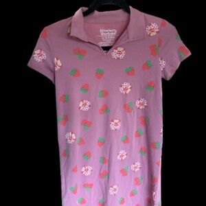 Girls size large 10/12; Strawberry Shortcake top